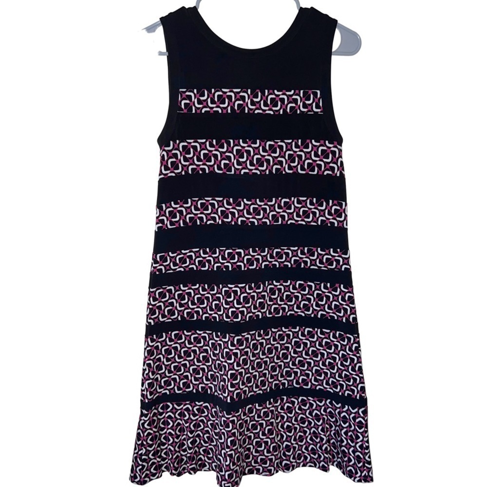 Michael Kors Black and Deep Fuchsia Sheath Dress Size Small Petite NWT